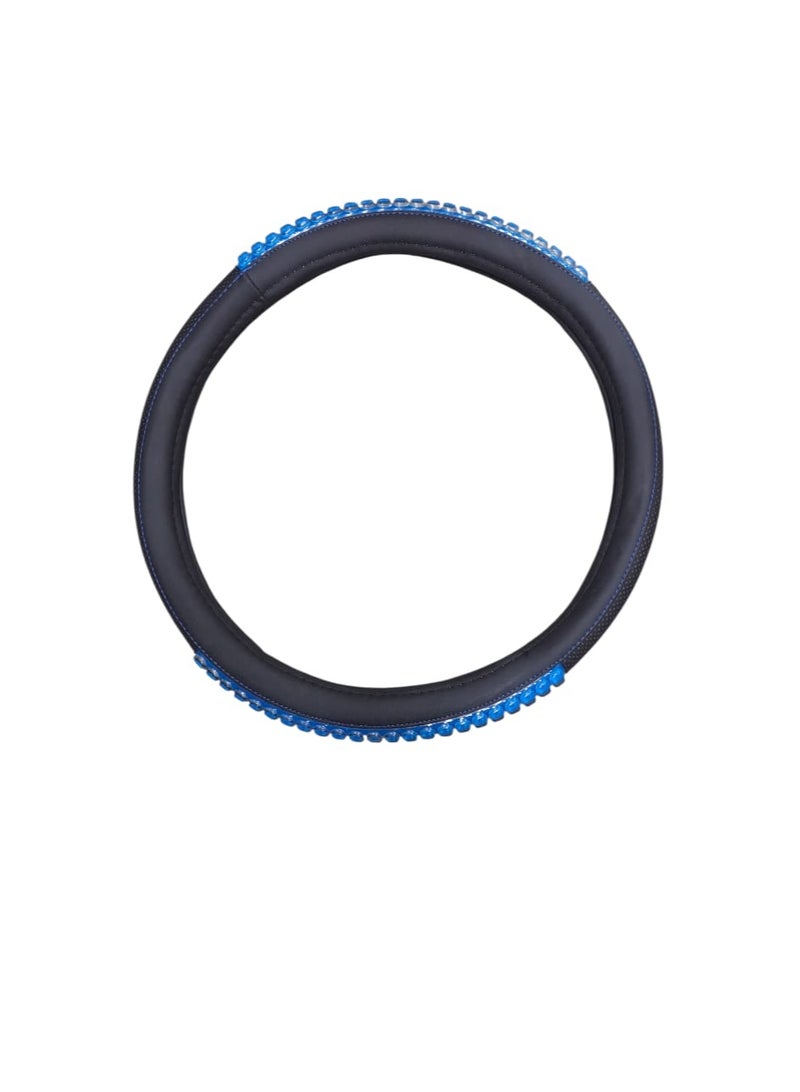 كفر طارة سيارة جلد مع جل سيليكون - Image 1